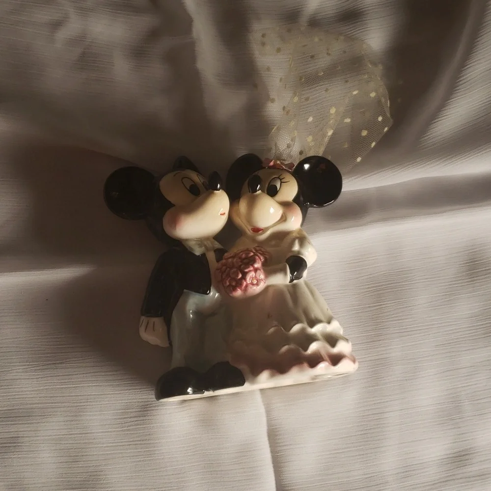 Mickey& Mini Cake Topper for Wedding or Bridal Shower